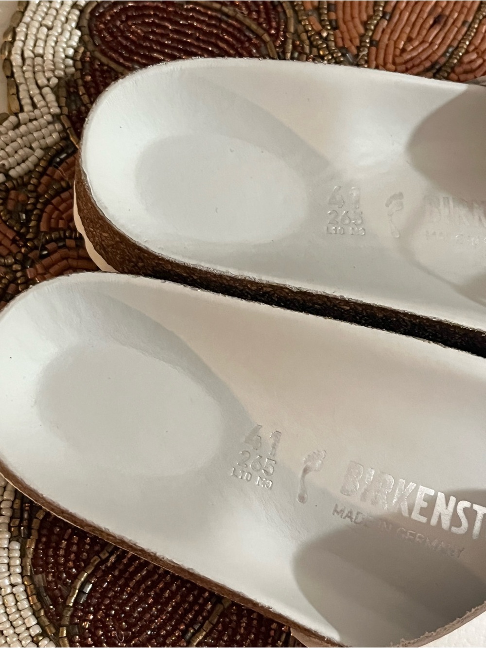 Birkenstock Madrid Big Buckle Sandals White - Picture 4 of 6